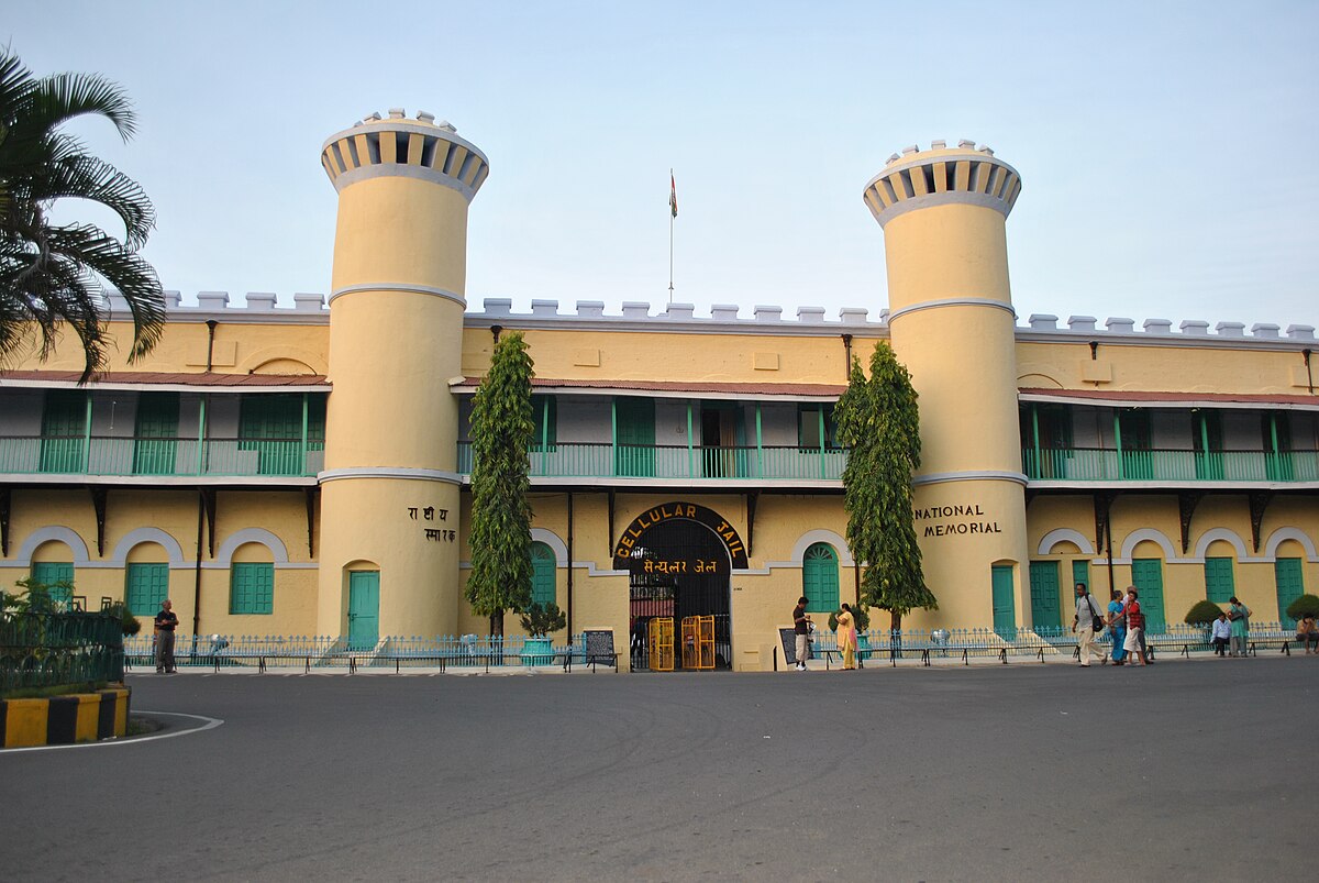 Historical tour of Cellular Jail