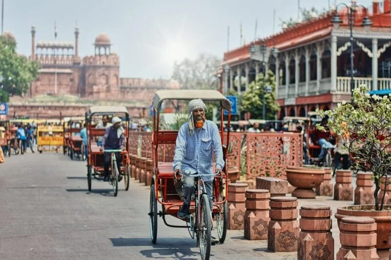Chandni Chowk rickshaw, Delhi